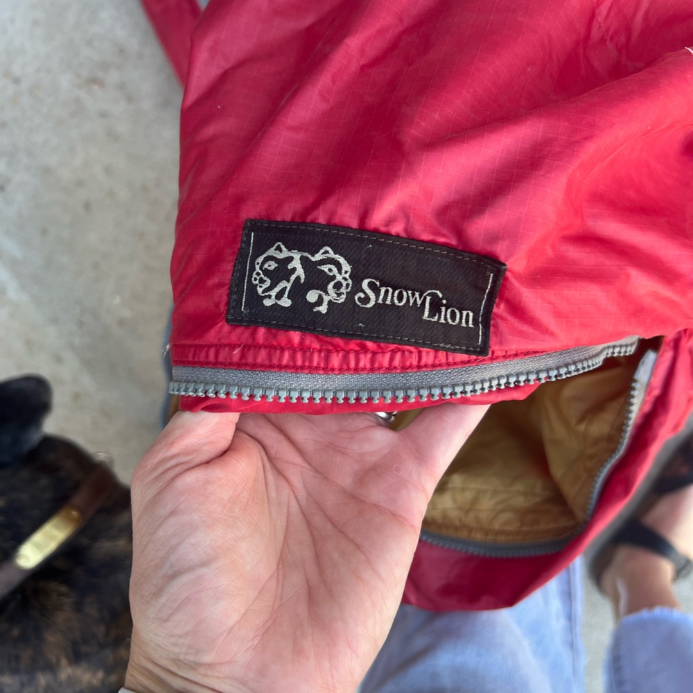 Vintage Snow Lion Sleeping bag